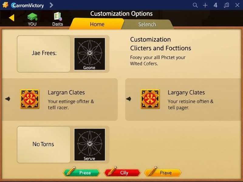 Customize Your Carrom Experience Carrom Universe Victory Customization Options
